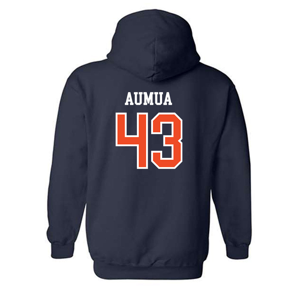 Auburn - NCAA Softball : Delaney Aumua - Generic Shersey Hooded Sweatshirt-1
