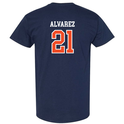 Auburn - NCAA Baseball : Andreas Alvarez - Generic Shersey T-Shirt-1
