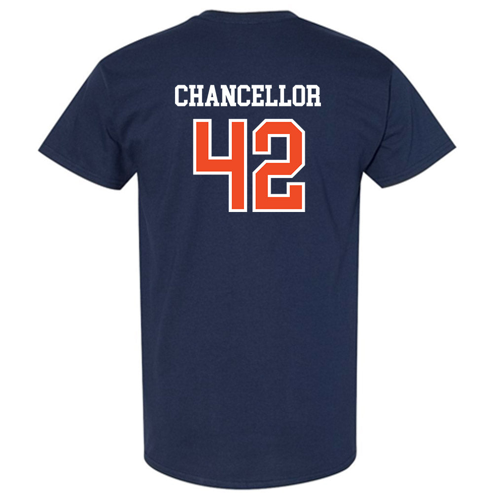 Auburn - NCAA Baseball : Abe Chancellor - Generic Shersey T-Shirt-1