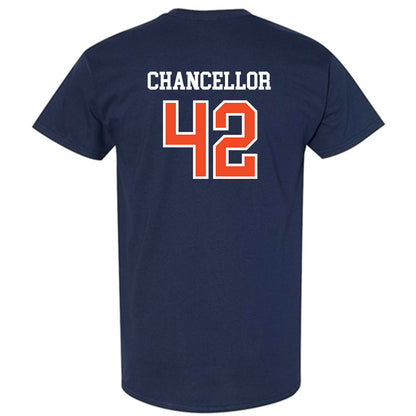 Auburn - NCAA Baseball : Abe Chancellor - Generic Shersey T-Shirt-1