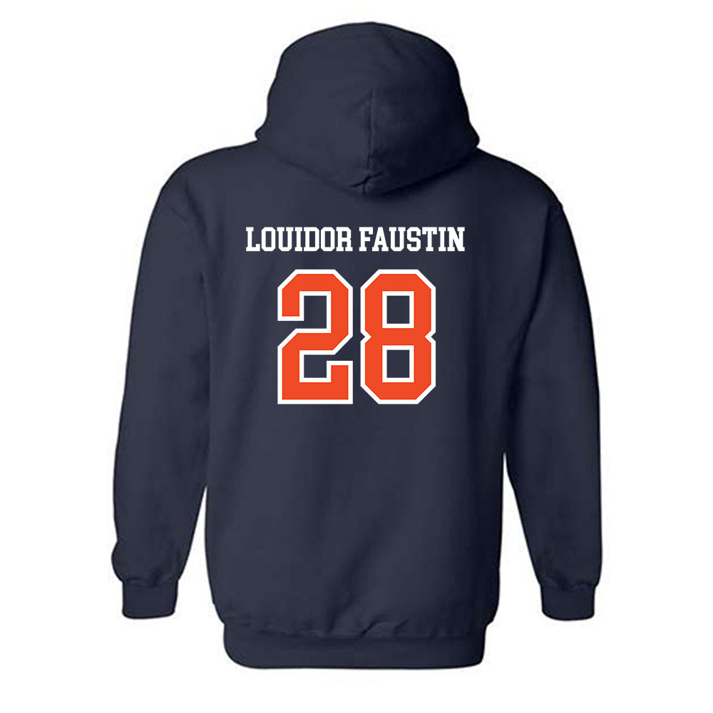 Auburn - NCAA Football : Kensley Louidor Faustin - Generic Shersey Hooded Sweatshirt-1