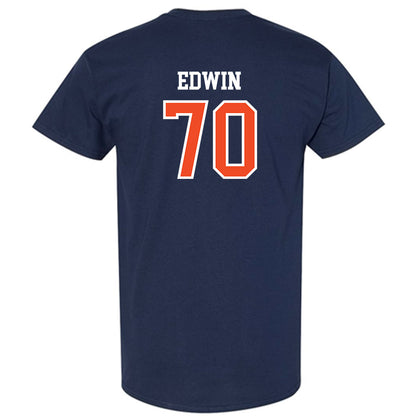 Auburn - NCAA Football : Favour Edwin - Generic Shersey T-Shirt-1