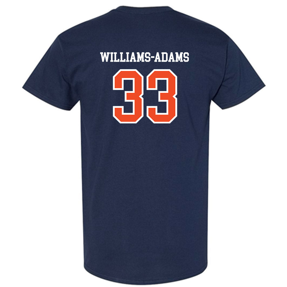 Auburn - NCAA Men's Basketball : Sebastian Williams-Adams - Generic Shersey T-Shirt-1