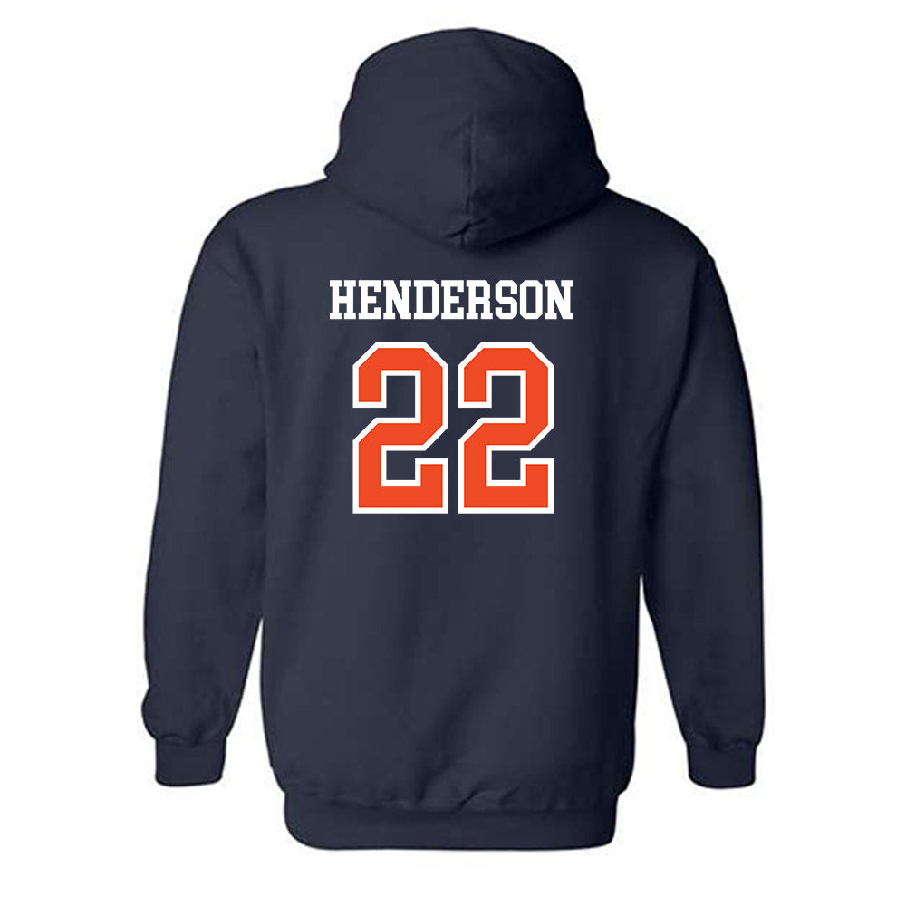 Auburn - NCAA Football : Alvin Henderson - Generic Shersey Hooded Sweatshirt-1
