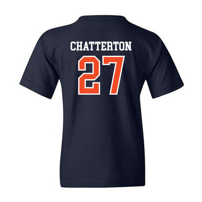 Auburn - NCAA Baseball : Christian Chatterton - Generic Shersey Youth T-Shirt-1