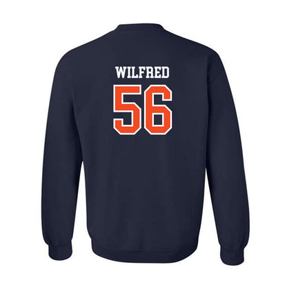Auburn - NCAA Football : Seth Wilfred - Generic Shersey Crewneck Sweatshirt-1