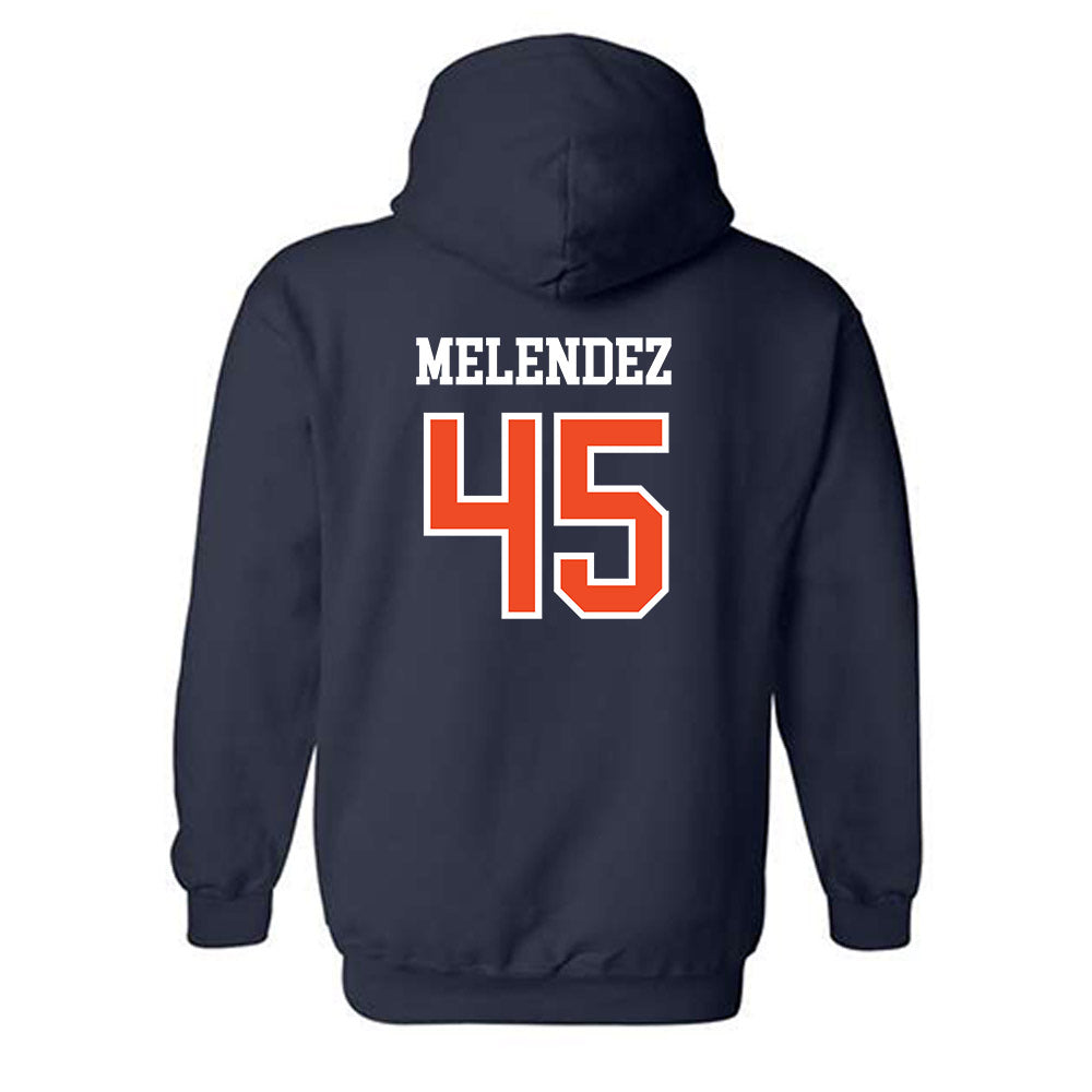 Auburn - NCAA Football : Antonio Melendez - Generic Shersey Hooded Sweatshirt-1