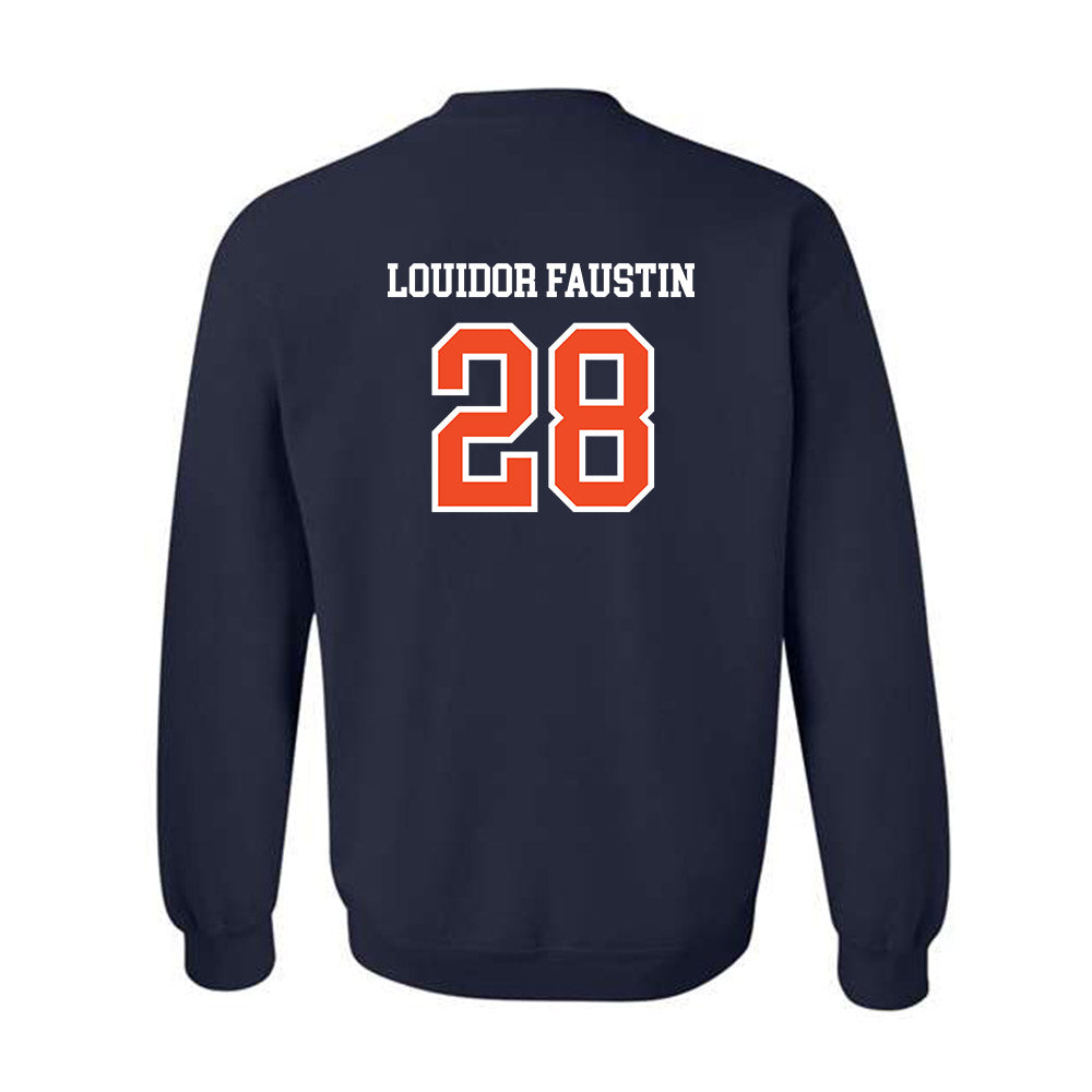 Auburn - NCAA Football : Kensley Louidor Faustin - Generic Shersey Crewneck Sweatshirt-1