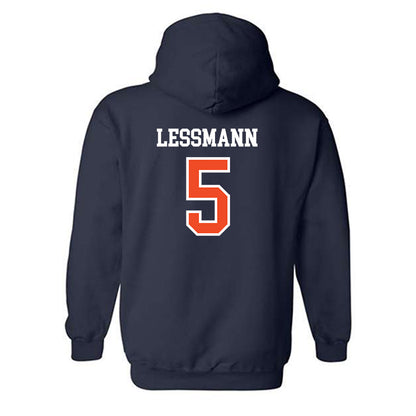 Auburn - NCAA Softball : georgia lessmann - Generic Shersey Hooded Sweatshirt-1