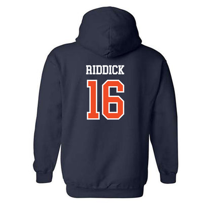 Auburn - NCAA Football : Demarcus Riddick - Generic Shersey Hooded Sweatshirt