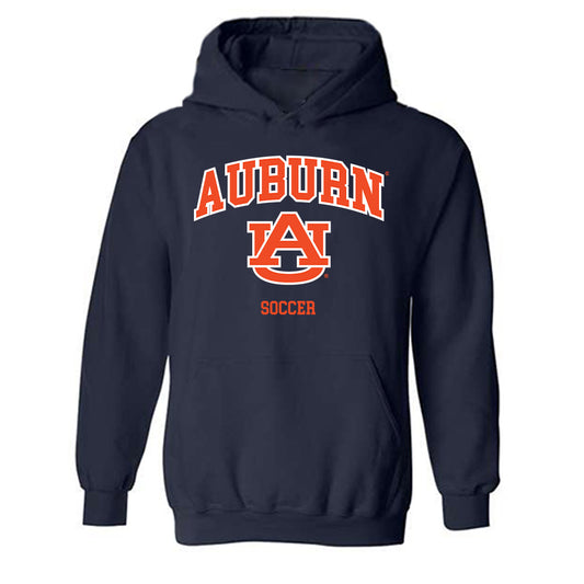 Auburn - NCAA Women's Soccer : Fizz Hutton - Generic Shersey Hooded Sweatshirt-0