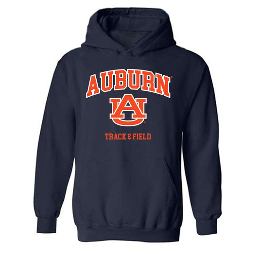 Auburn - NCAA Women's Track & Field : Alvah Lind - Generic Shersey Hooded Sweatshirt-0
