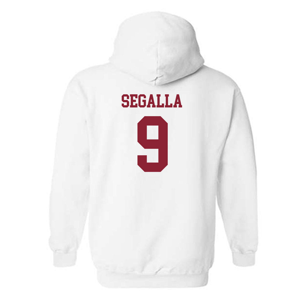 Boston College - NCAA Women's Soccer : Sydney Segalla - Replica Shersey Hooded Sweatshirt-1