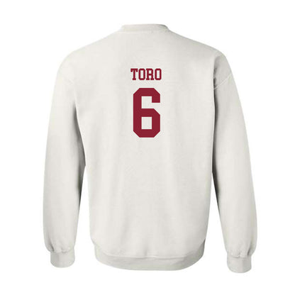 Boston College - NCAA Men's Soccer : Bryan Toro - Replica Shersey Crewneck Sweatshirt