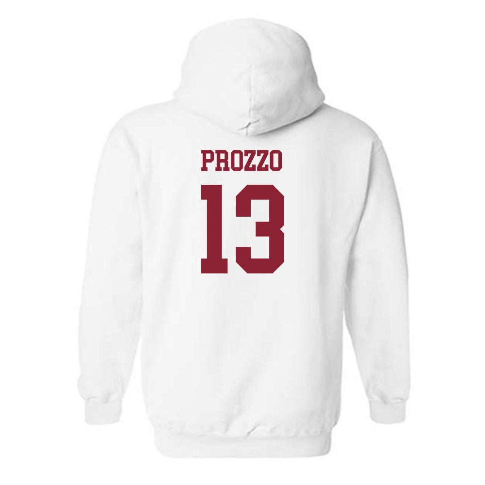 Boston College - NCAA Women's Soccer : Riley Prozzo - Replica Shersey Hooded Sweatshirt