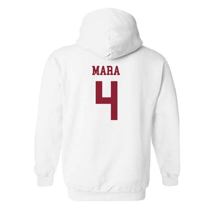 Boston College - NCAA Women's Soccer : Emily Mara - Replica Shersey Hooded Sweatshirt-1