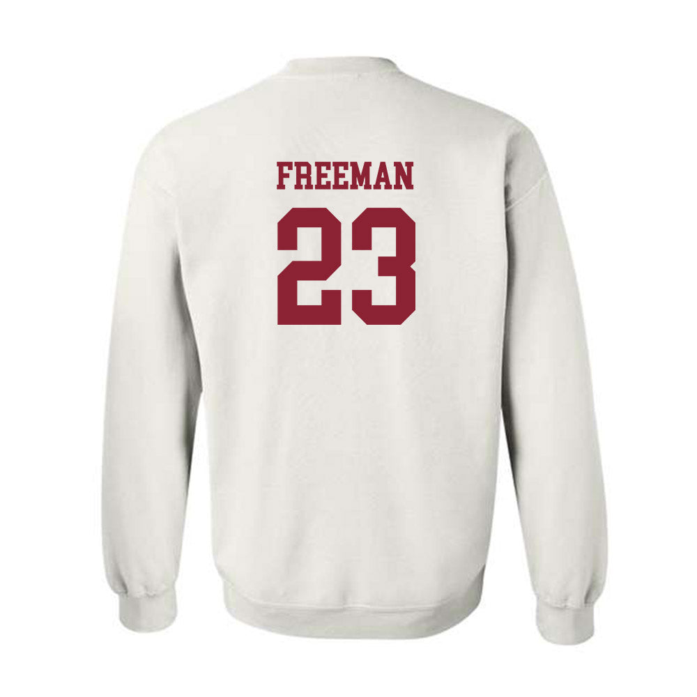 Boston College - NCAA Women's Soccer : Elsa Freeman - Replica Shersey Crewneck Sweatshirt-1