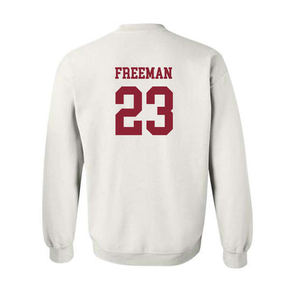 Boston College - NCAA Women's Soccer : Elsa Freeman - Replica Shersey Crewneck Sweatshirt-1