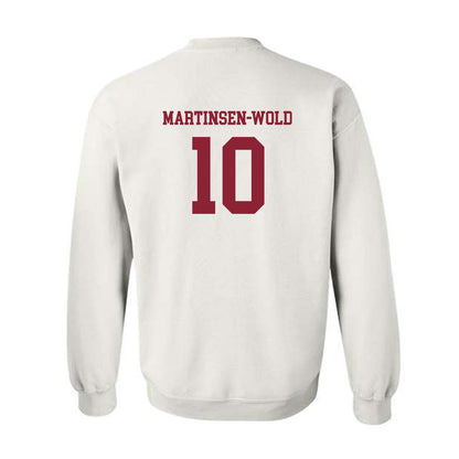 Boston College - NCAA Men's Soccer : Sander Martinsen-Wold - Replica Shersey Crewneck Sweatshirt-1