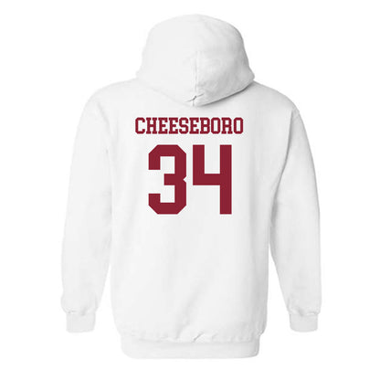 Boston College - NCAA Women's Soccer : Maya Cheeseboro - Replica Shersey Hooded Sweatshirt