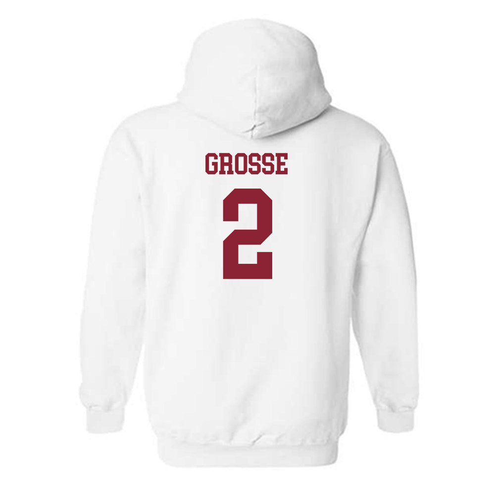 Boston College - NCAA Women's Soccer : Natalie Grosse - Replica Shersey Hooded Sweatshirt-1