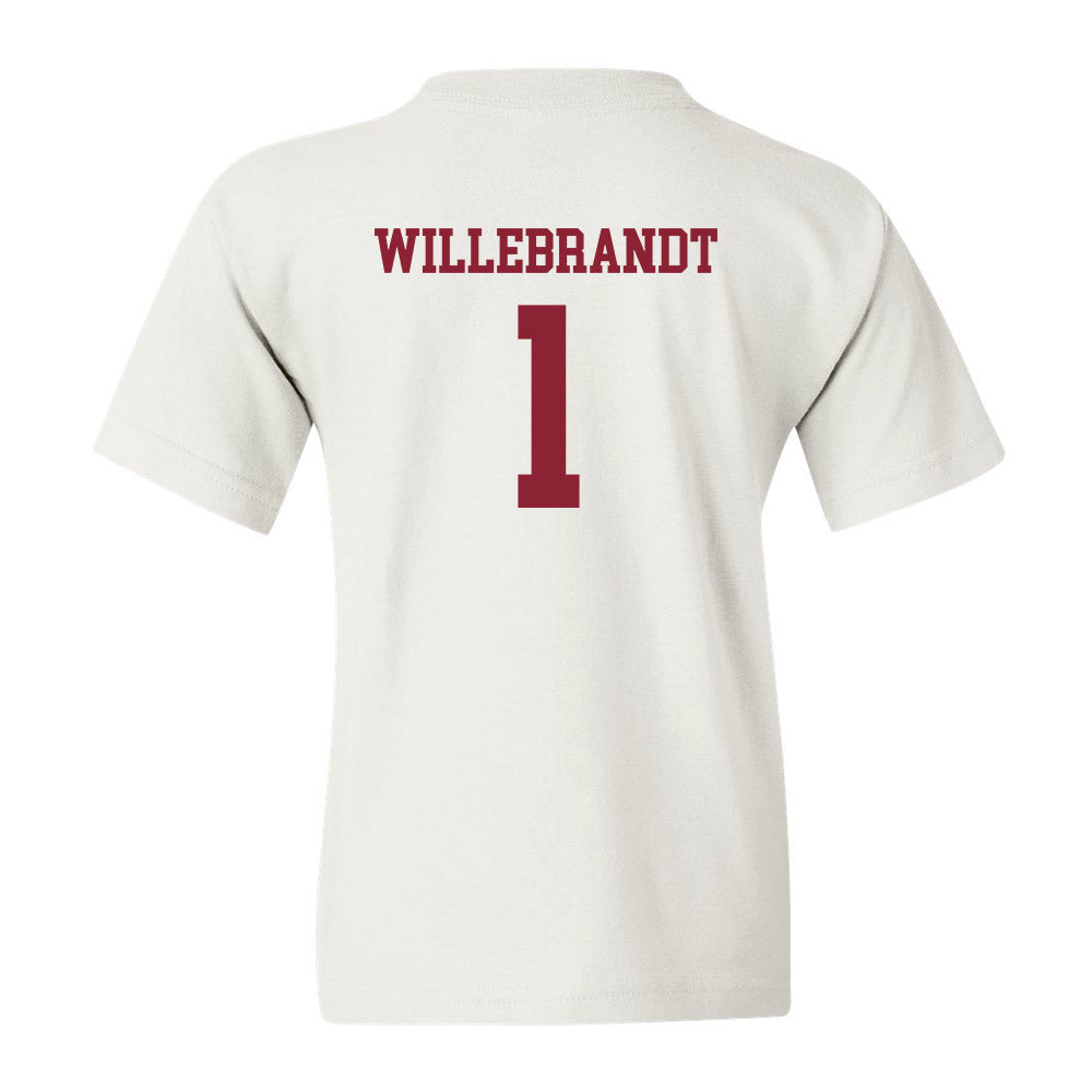 Boston College - NCAA Women's Soccer : Wiebke Willebrandt - Replica Shersey Youth T-Shirt