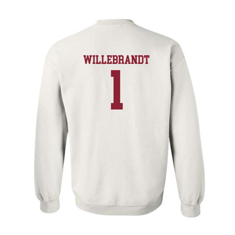 Boston College - NCAA Women's Soccer : Wiebke Willebrandt - Replica Shersey Crewneck Sweatshirt