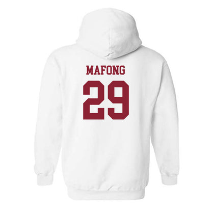 Boston College - NCAA Men's Soccer : Dylan Mafong - Replica Shersey Hooded Sweatshirt-1