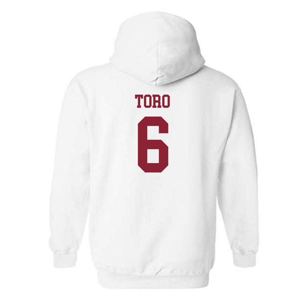 Boston College - NCAA Men's Soccer : Bryan Toro - Replica Shersey Hooded Sweatshirt