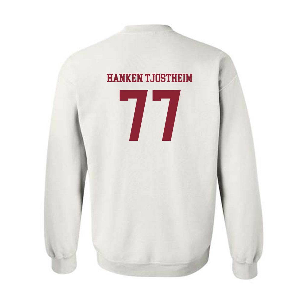Boston College - NCAA Men's Soccer : Johannes Hanken Tjostheim - Replica Shersey Crewneck Sweatshirt-1
