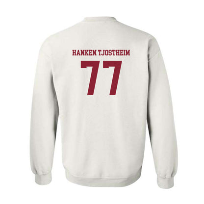 Boston College - NCAA Men's Soccer : Johannes Hanken Tjostheim - Replica Shersey Crewneck Sweatshirt-1