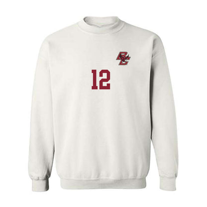 Boston College - NCAA Women's Soccer : Amalia Dray - Replica Shersey Crewneck Sweatshirt