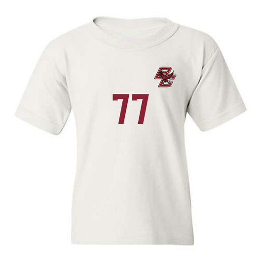 Boston College - NCAA Men's Soccer : Johannes Hanken Tjostheim - Replica Shersey Youth T-Shirt-0