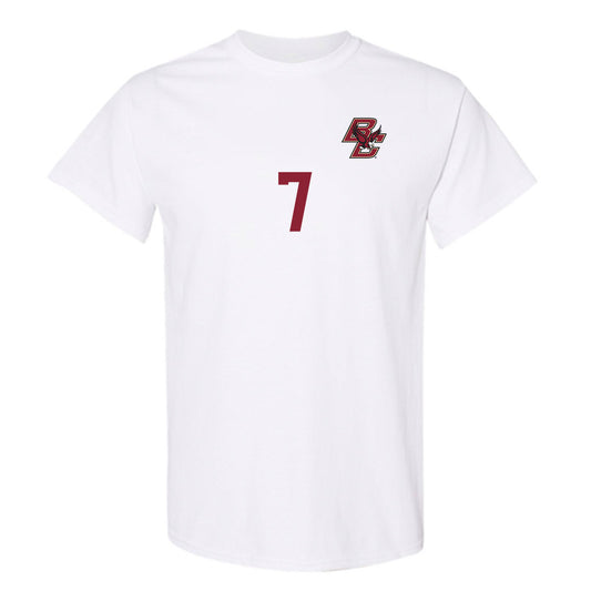 Boston College - NCAA Women's Soccer : Georgina Clarke - Replica Shersey T-Shirt