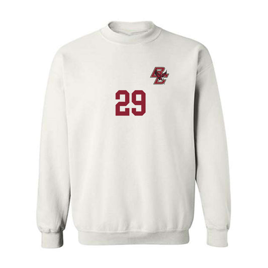 Boston College - NCAA Men's Soccer : Dylan Mafong - Replica Shersey Crewneck Sweatshirt-0
