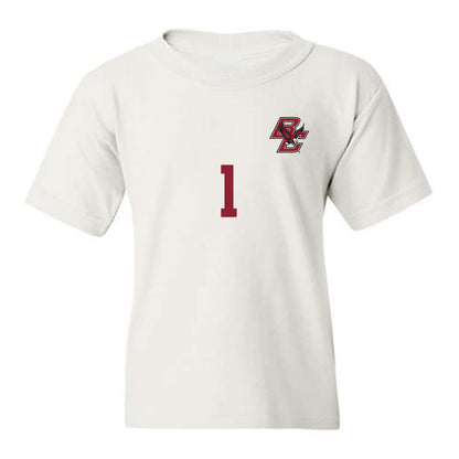 Boston College - NCAA Women's Soccer : Wiebke Willebrandt - Replica Shersey Youth T-Shirt