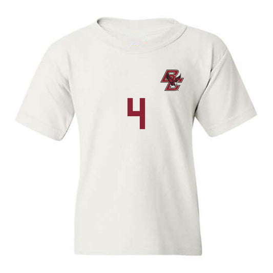 Boston College - NCAA Men's Soccer : Moritz Gundelach - Replica Shersey Youth T-Shirt-0