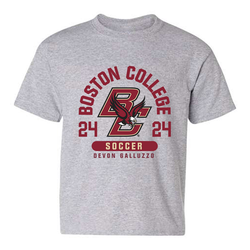 Boston College - NCAA Men's Soccer : Devon Galluzzo - Classic Fashion Shersey Youth T-Shirt-0