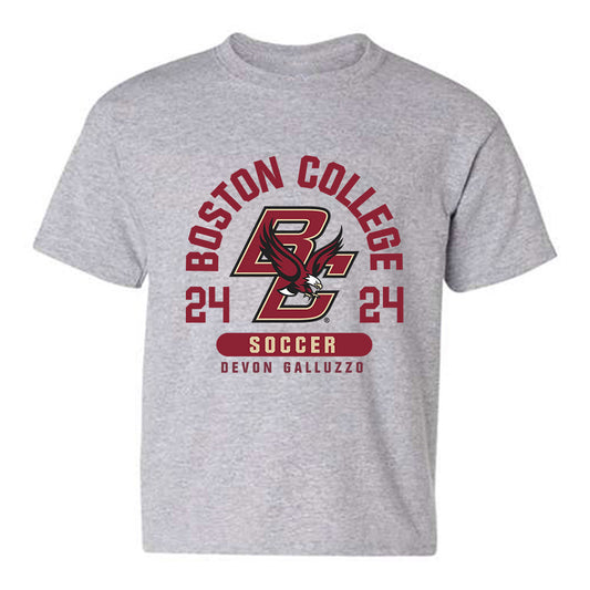Boston College - NCAA Men's Soccer : Devon Galluzzo - Classic Fashion Shersey Youth T-Shirt-0