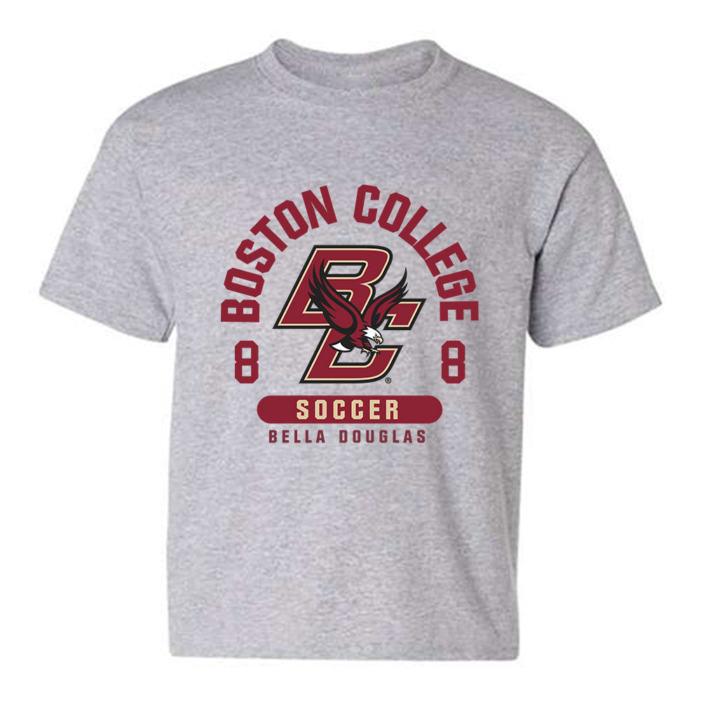 Boston College - NCAA Women's Soccer : Bella Douglas - Classic Fashion Shersey Youth T-Shirt-0