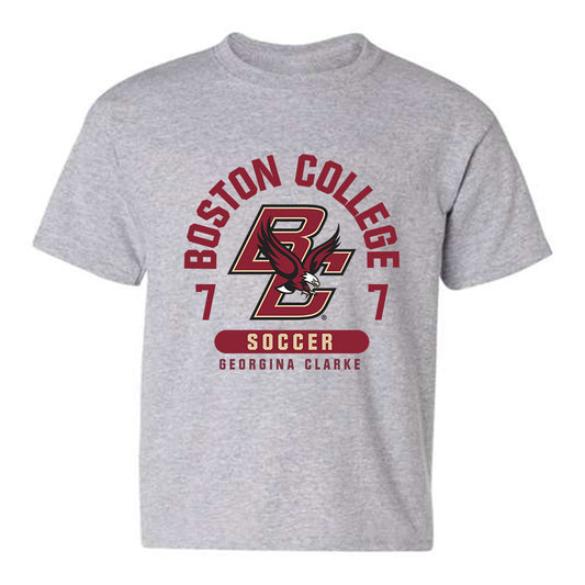 Boston College - NCAA Women's Soccer : Georgina Clarke - Classic Fashion Shersey Youth T-Shirt