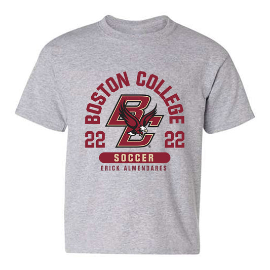 Boston College - NCAA Men's Soccer : Erick Almendares - Classic Fashion Shersey Youth T-Shirt-0