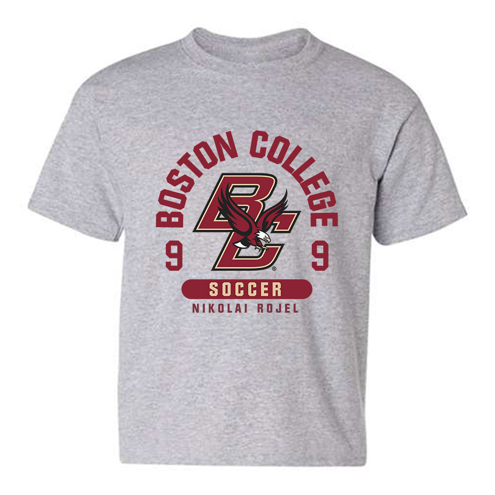Boston College - NCAA Men's Soccer : Nikolai Rojel - Classic Fashion Shersey Youth T-Shirt-0