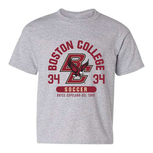 Boston College - NCAA Men's Soccer : Bryce Copeland-Del Toro - Classic Fashion Shersey Youth T-Shirt-0
