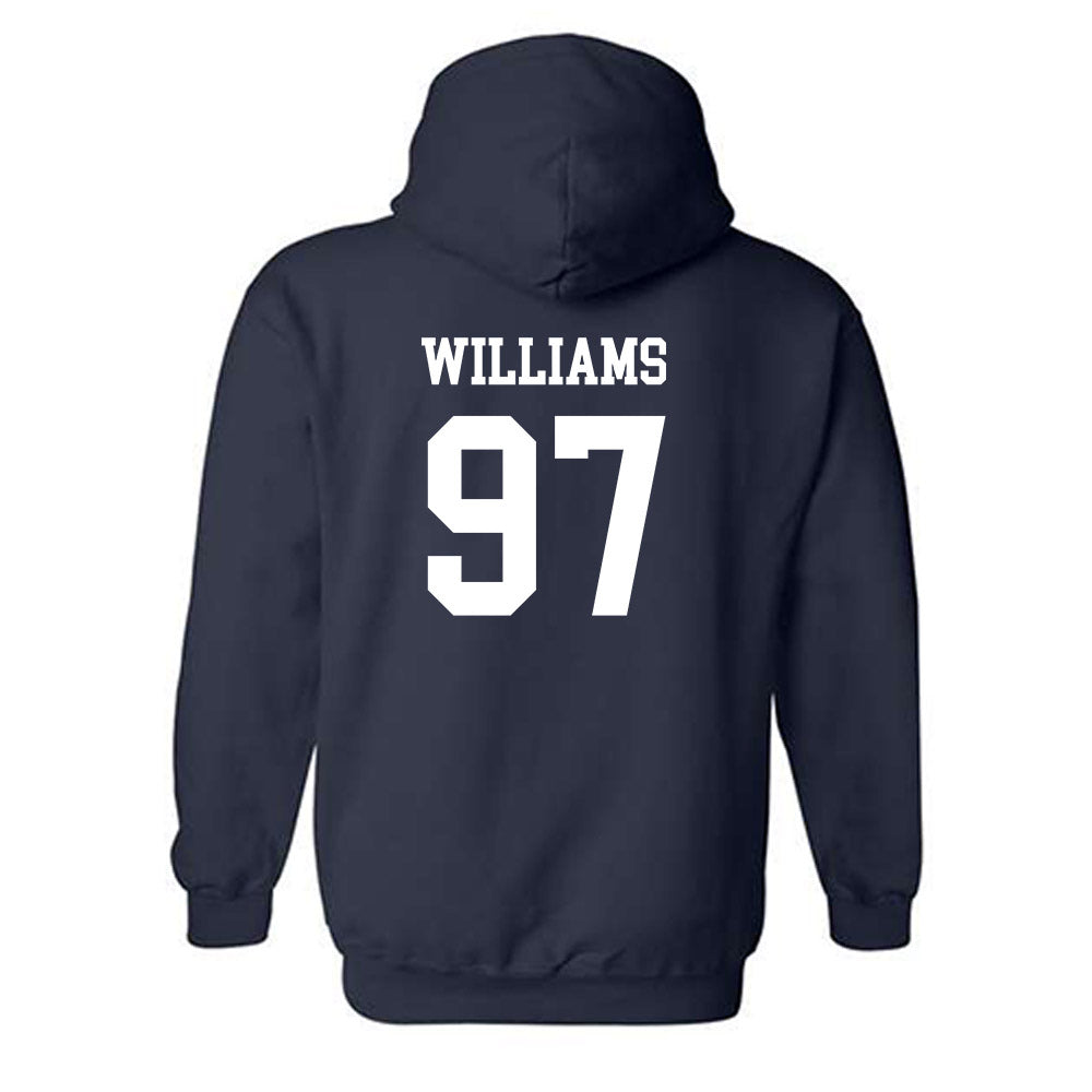 Drake - NCAA Football : Jadon Williams - Generic Shersey Hooded Sweatshirt-1