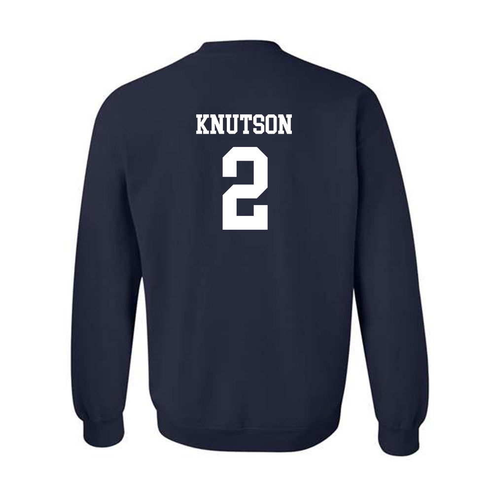 Drake - NCAA Women's Basketball : Grace Knutson - Generic Shersey Crewneck Sweatshirt