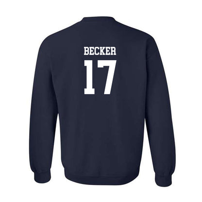 Drake - NCAA Women's Basketball : Anna Becker - Generic Shersey Crewneck Sweatshirt-1