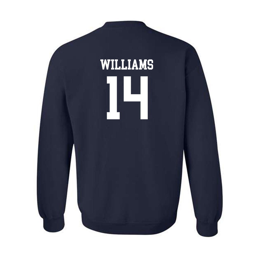 Drake - NCAA Football : Tommy Williams - Generic Shersey Crewneck Sweatshirt-1