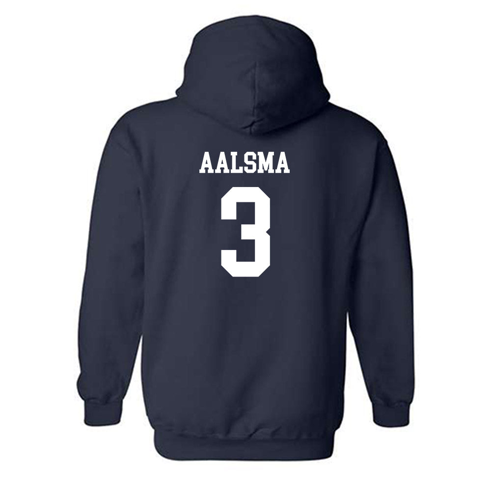 Drake - NCAA Women's Basketball : Abbie Aalsma - Generic Shersey Hooded Sweatshirt-1
