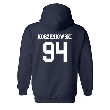 Drake - NCAA Football : Nolan Korzeniowski - Generic Shersey Hooded Sweatshirt